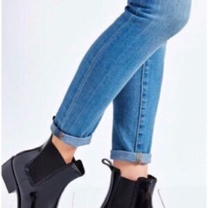 Sam Edelman Glossy Black Rain Boots